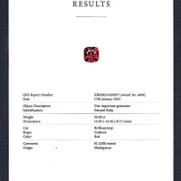 Jewelry Scan Report