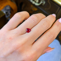 0.84 Ct. Ruby from Burma (Myanmar) Life Style