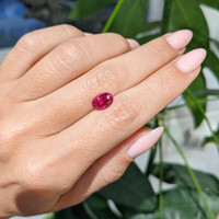 2.18 Ct. Ruby from Mozambique Life Style