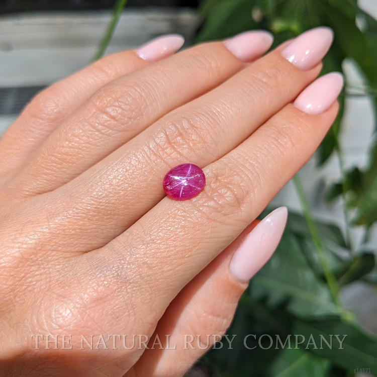 2.18 Ct. Star Ruby from Mozambique