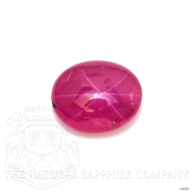 0.69 Ct. Star Ruby from Mozambique