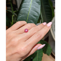 2.60 Ct. Star Ruby from Mozambique Life Style