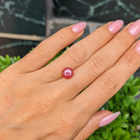 2.60 Ct. Star Ruby from Mozambique Life Style