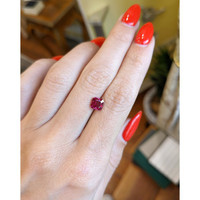 1.27 Ct. Ruby from Thailand Life Style