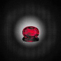 7.03 Ct. Ruby from Mozambique Scan Report