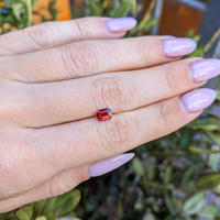 0.63 Ct. Ruby from Madagascar Life Style