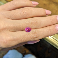 2.07 Ct. Ruby from Burma (Myanmar) Life Style