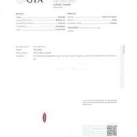 1.35 Ct. Ruby from Thailand Scan Report