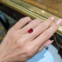 3.02 Ct. Ruby from Mozambique Life Style