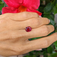 3.11 Ct. Ruby from Madagascar Life Style