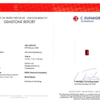 3.07 Ct. Ruby from Mozambique Scan Report