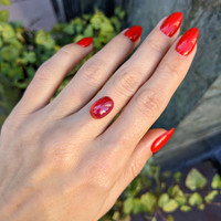 7.77 Ct. Cabochon Ruby from Burma (Myanmar) Life Style