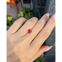 1.14 Ct. Ruby from Mozambique Life Style