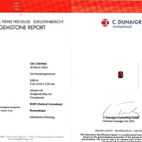 2.02 Ct. Ruby from Mozambique Scan Report