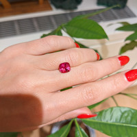 3.25 Ct. Ruby from Madagascar Life Style