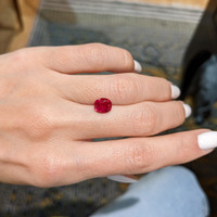 2.20 Ct. Ruby from Thailand Life Style