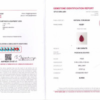 1.68 Ct. Ruby from Burma (Myanmar) Scan Report