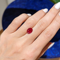 2.55 Ct. Ruby from Burma (Myanmar) Life Style