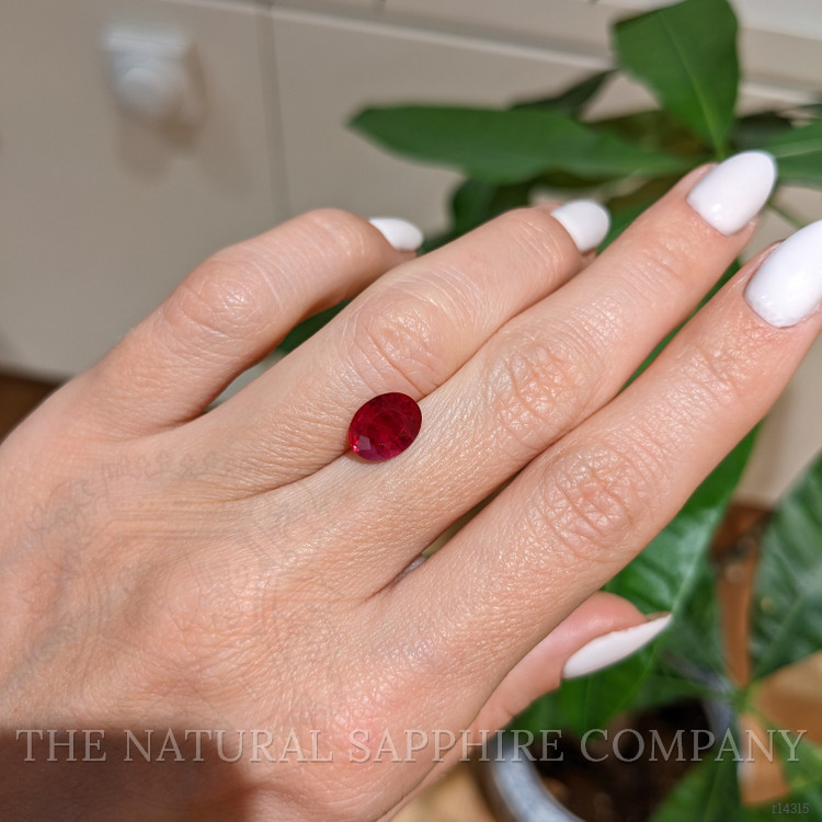 2.55 Ct. Ruby from Burma (Myanmar)