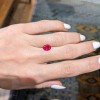 1.22 Ct. Ruby from Mozambique Life Style