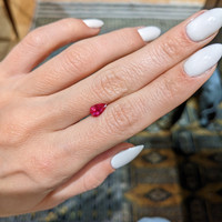 1.00 Ct. Ruby from Mozambique Life Style