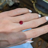 1.07 Ct. Ruby from Mozambique Life Style
