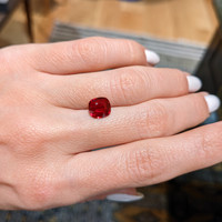 2.07 Ct. Ruby from Mozambique Life Style