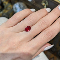 2.08 Ct. Ruby from Mozambique Life Style