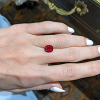 2.09 Ct. Ruby from Mozambique Life Style
