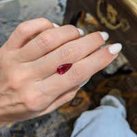 2.51 Ct. Ruby from Mozambique Life Style