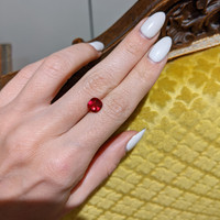 1.39 Ct. Ruby from Mozambique Life Style