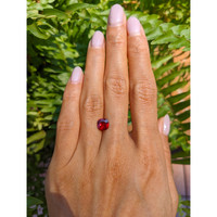 1.39 Ct. Ruby from Mozambique Life Style