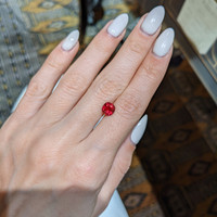1.42 Ct. Ruby from Mozambique Life Style