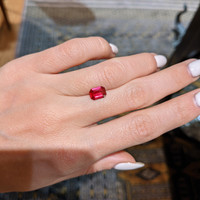1.38 Ct. Ruby from Mozambique Life Style