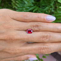1.38 Ct. Ruby from Mozambique Life Style