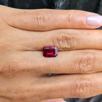 2.39 Ct. Ruby from Mozambique Life Style