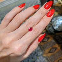 0.99 Ct. Ruby from Thailand Life Style