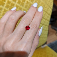 1.21 Ct. Ruby from Mozambique Life Style