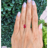 1.43 Ct. Ruby from Burma (Myanmar) Life Style