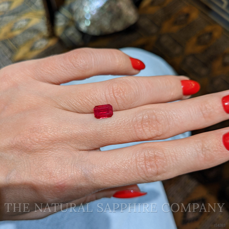 1.76 Ct. Ruby from Burma (Myanmar)