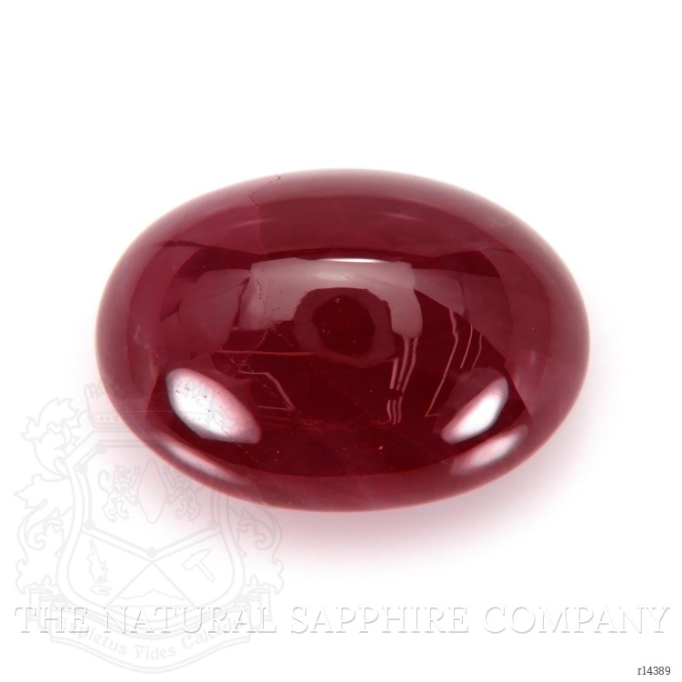 14.84 Ct. Cabochon Ruby from Burma (Myanmar)