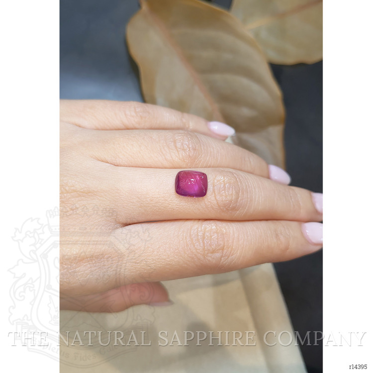 4.03 Ct. Cabochon Ruby from Mozambique