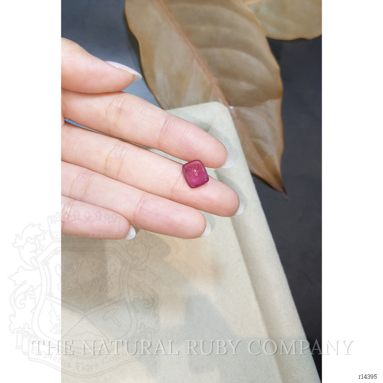4.03 Ct. Cabochon Ruby from Mozambique