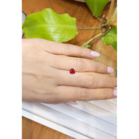 0.94 Ct. Ruby from Mozambique Life Style