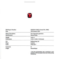 Jewelry Scan Report