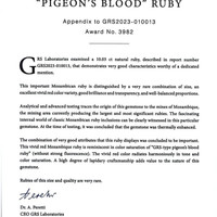 10.03 Ct. Ruby from Mozambique Scan Report