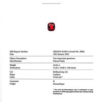 Jewelry Scan Report