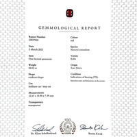 10.03 Ct. Ruby from Mozambique Scan Report