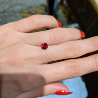 1.19 Ct. Ruby from Mozambique Life Style