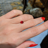 1.02 Ct. Ruby from Mozambique Life Style
